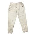 thumbnail image 1 of Under Armour Men's Sportstyle Encased Elastic Waist Tricot Loose Jogger (Khaki, XL), 1 of 3