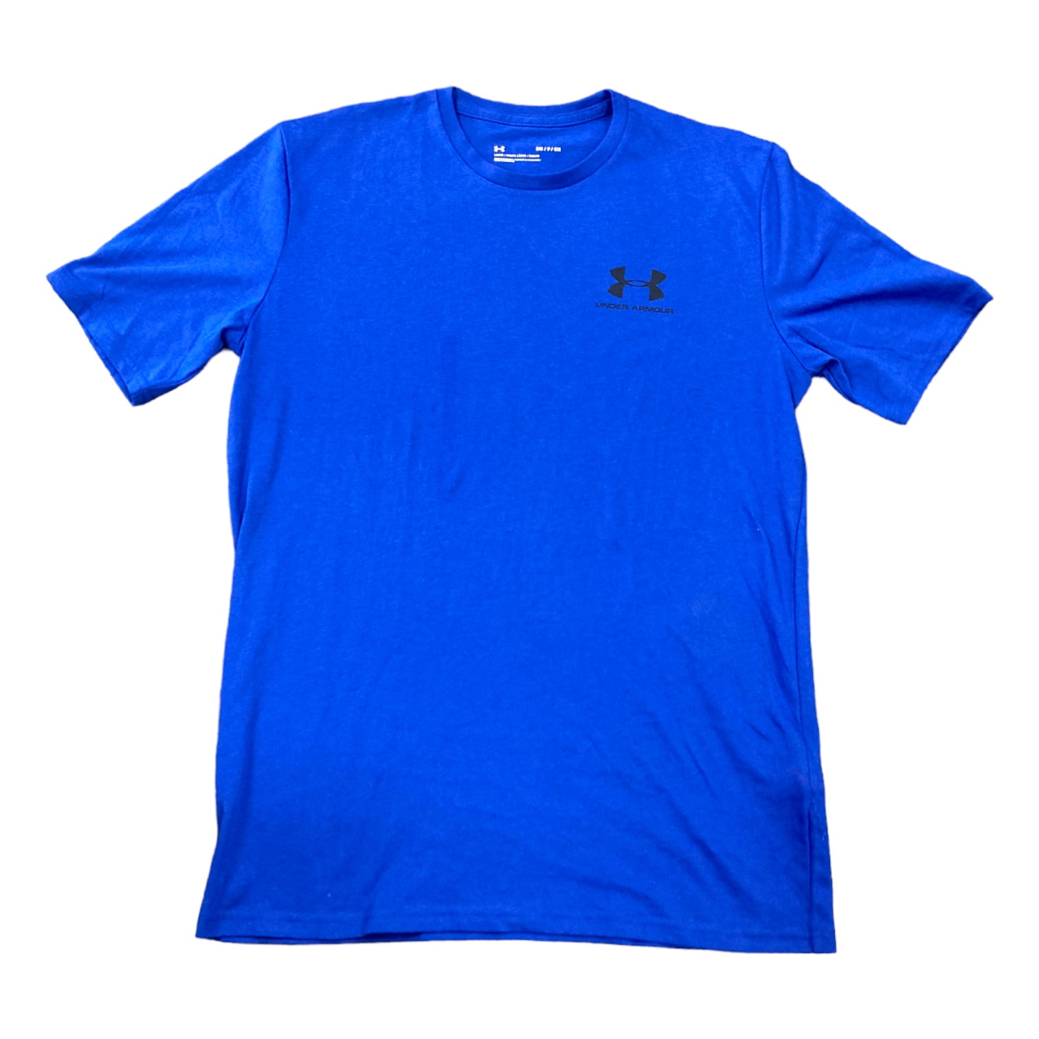 Under Armour Men's Sportstyle Left Chest Short Sleeve Heat Gear T-Shirt  (Royal Blue, S)