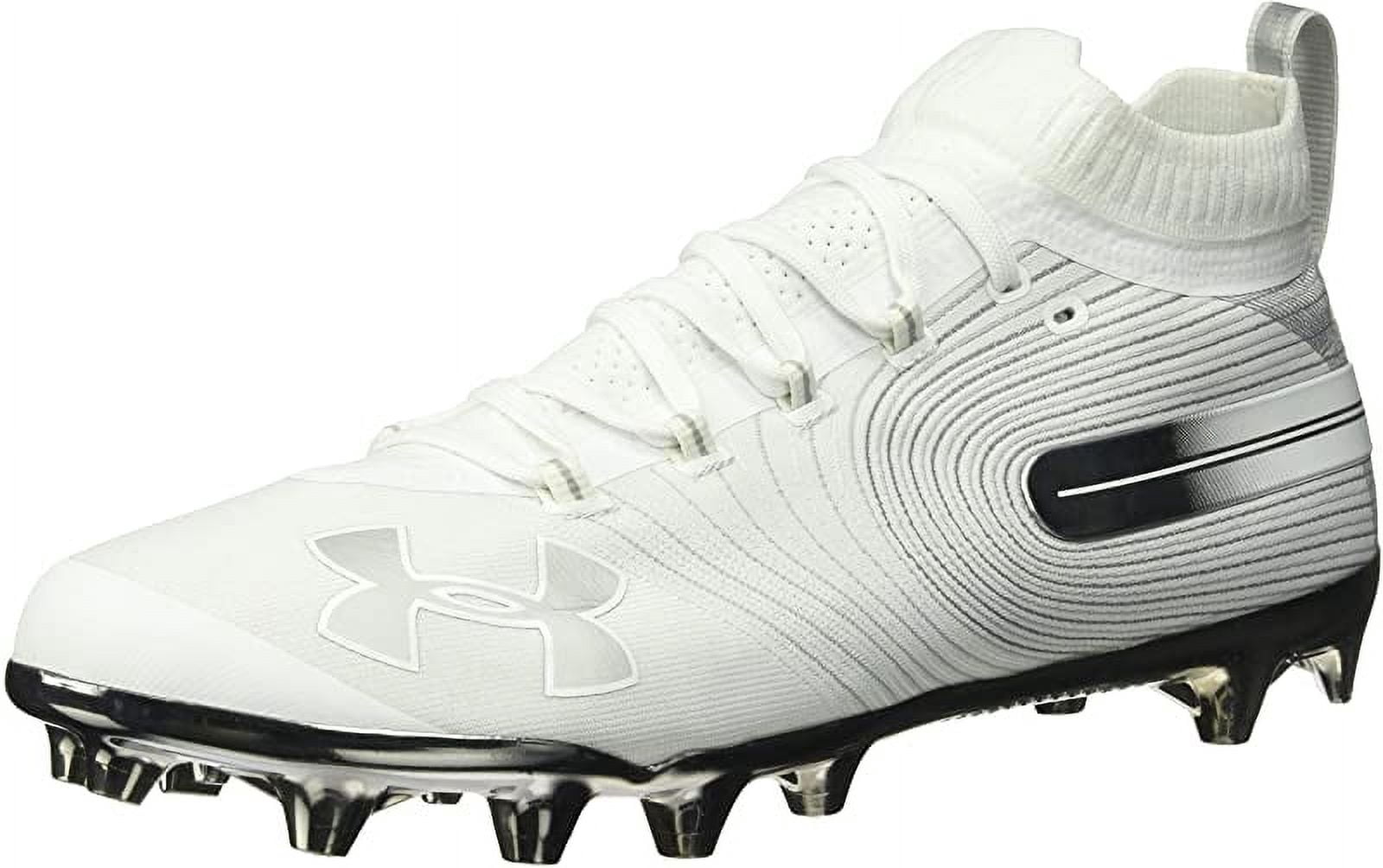 UNDER ARMOUR Spotlight Select MC Molded Football Cleats‎ Mens 13.5 White Silver s-l1200.jpg main image 2