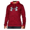 thumbnail image 1 of Under Armour Men's Storm Fleece Twist Big Logo Hoodie (Red, LG) 1259778-600-LG, 1 of 1