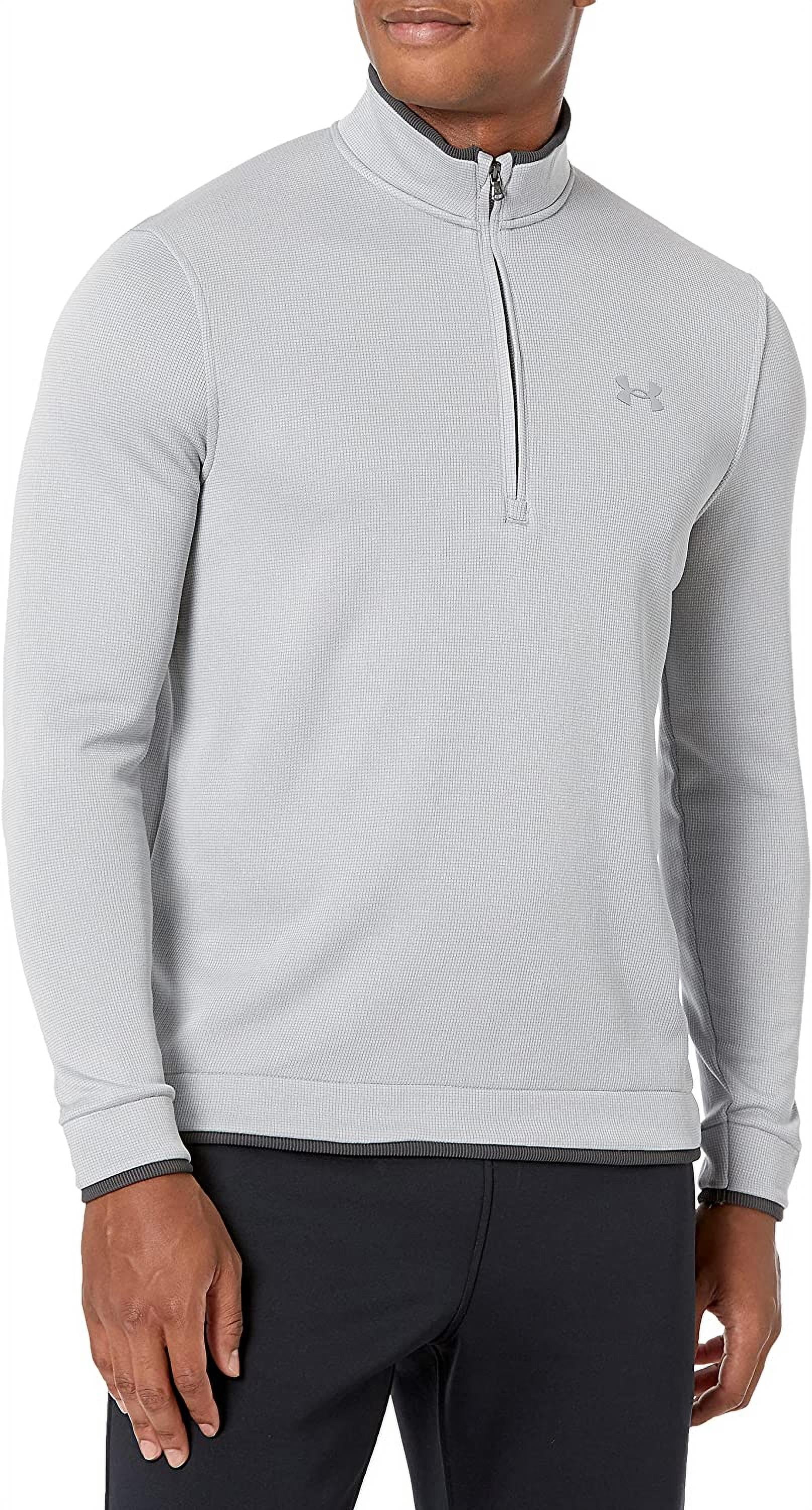 Under Armour Men's Storm Sweaterfleece Golf Pullover Dark Grey M