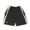 thumbnail image 1 of Under Armour Men's Supervent Shorts, Black \ Vapor Green,M - US, 1 of 4