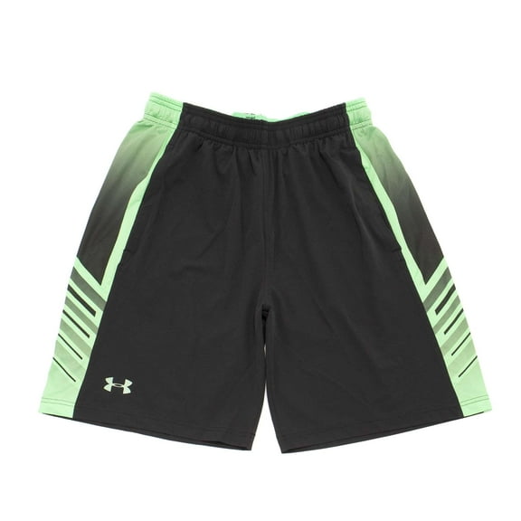 Under Armour Men's Supervent Shorts, Black \ Vapor Green,M - US