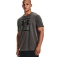 thumbnail image 1 of Under Armour Men's T-Shirt GL Foundation Boxed Athletic Crew Neck Tee 1326849, Medium Heather / Graphite, M, 1 of 3