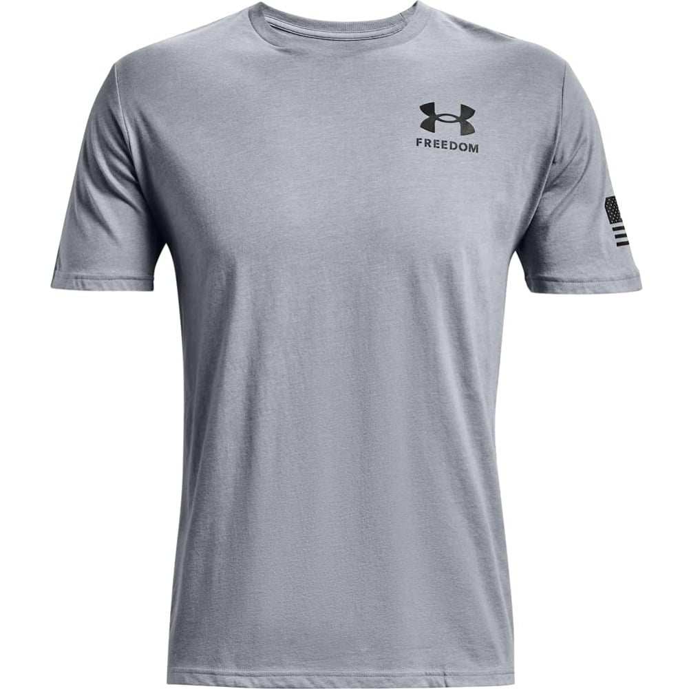 Under Armour Men's T-Shirt UA Freedom Flag Athletic Short Sleeve