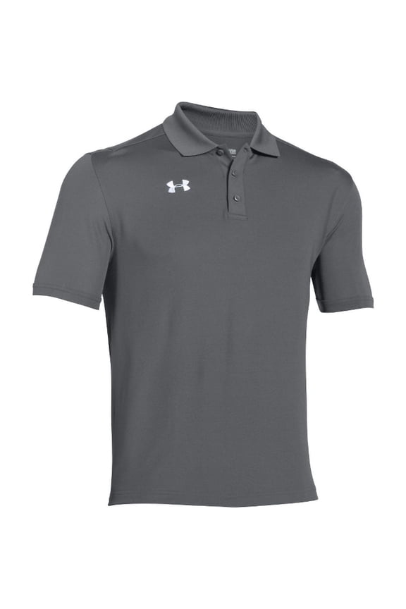 Men's Team Armour Polo GRAPHITE | WHITE SM