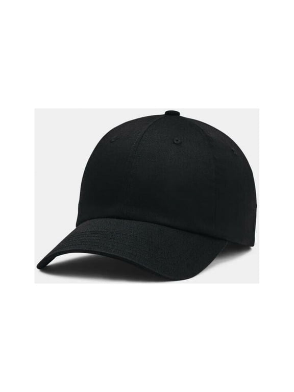 Men's Team Blank Chino Adjustable Cap 1369785-001 Black OSFM
