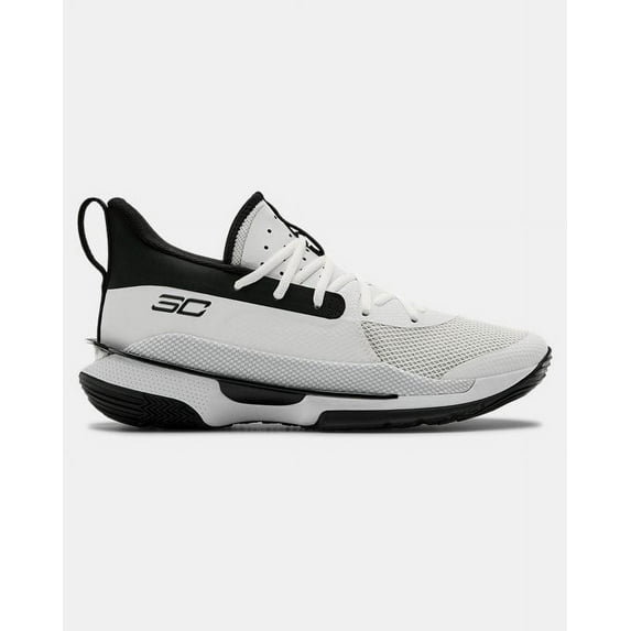 Under Armour Men's Team Curry 7 Basketball Shoes, White, 14 D(M) US