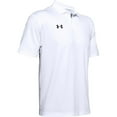 thumbnail image 1 of Under Armour Mens Team Performance Polo White 2XL, 1 of 3