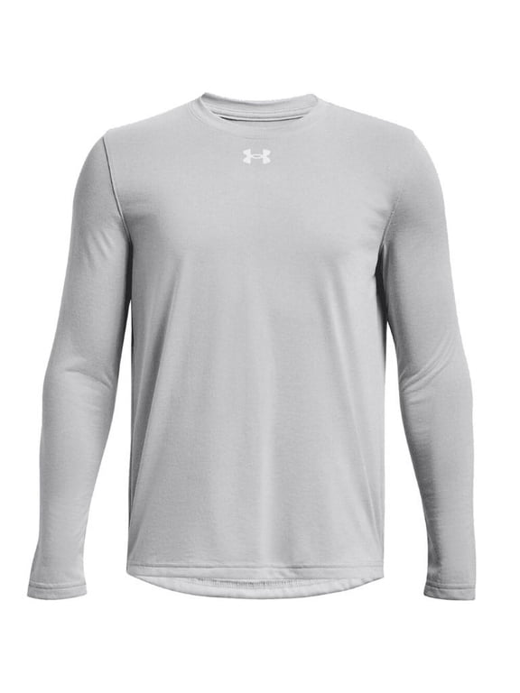 Men's Team Tech Loose Grey Long Sleeve Short (L)