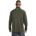 thumbnail image 1 of Under Armour Men's Tech 2.0 1/2 Zip-Up T-Shirt , (391) Marine OD Green / Black / White, X-Large Tall, 1 of 4