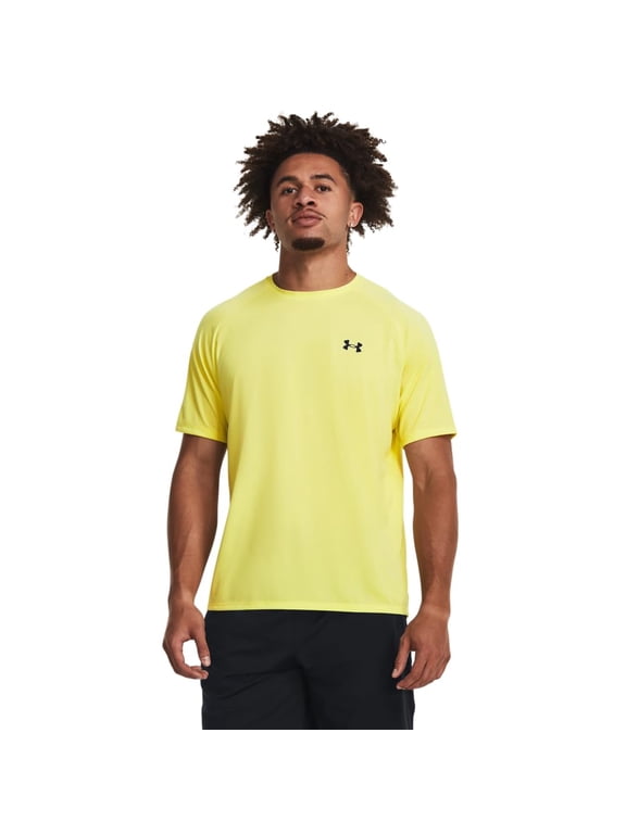 Men's Tech 2.0 Novelty T-Shirt Lime Yellow Black Large NWT