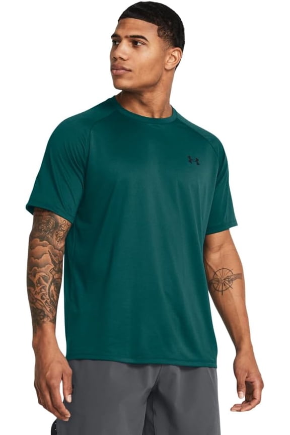 Men's Tech 2.0 Short-Sleeve T-Shirt, (449) Hydro Teal / / Black, Small