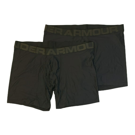 Under Armour Men's Tech 6IN Boxer - 2 Pack