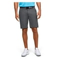 thumbnail image 1 of UNDER ARMOUR Mens Tech Gray Flat Front, Moisture Wicking Shorts 34 Waist, 1 of 6