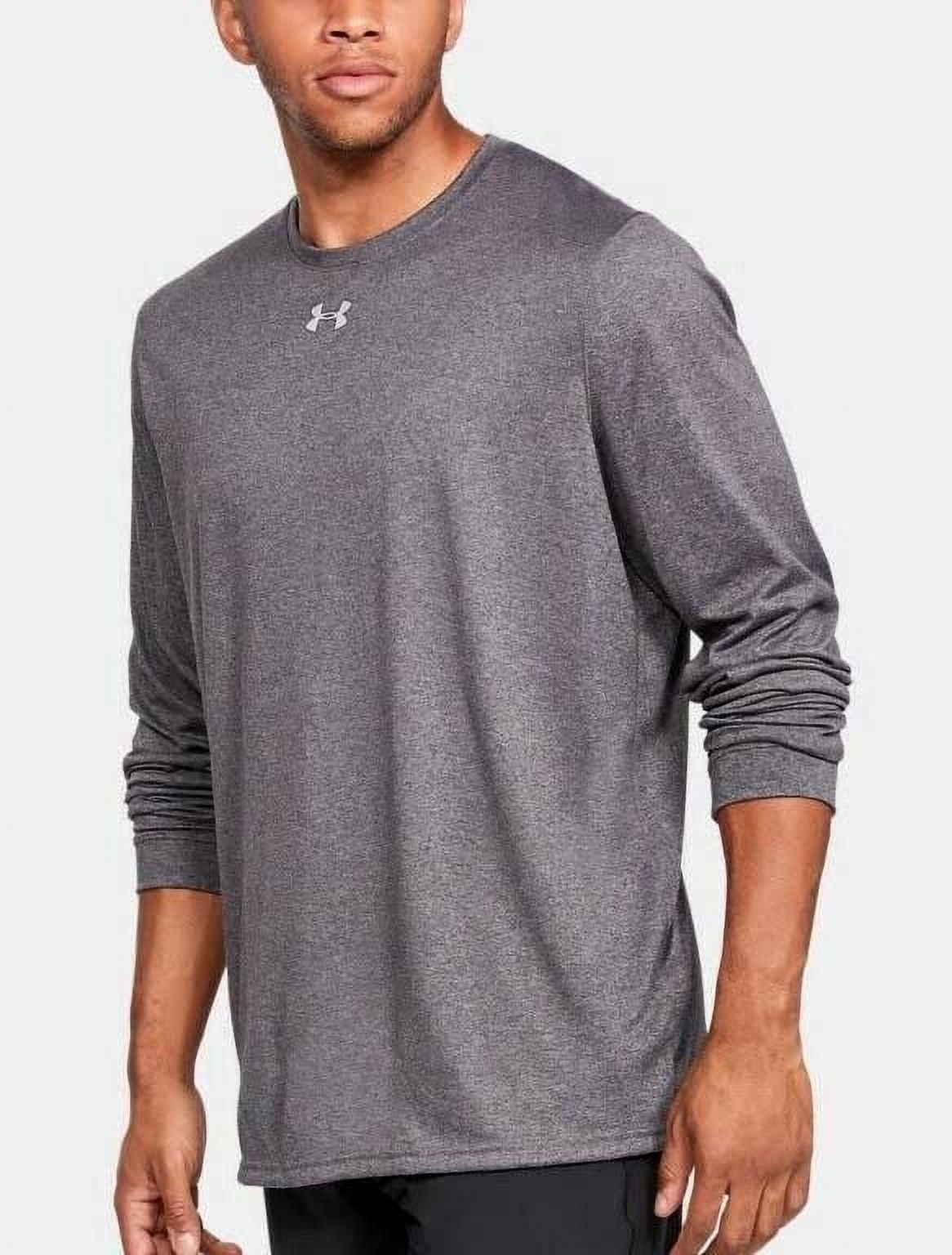 NWT Under Armour Mens SZ MED All Season Gear Loose Fit Blue/ Gray Thermal  Shirt