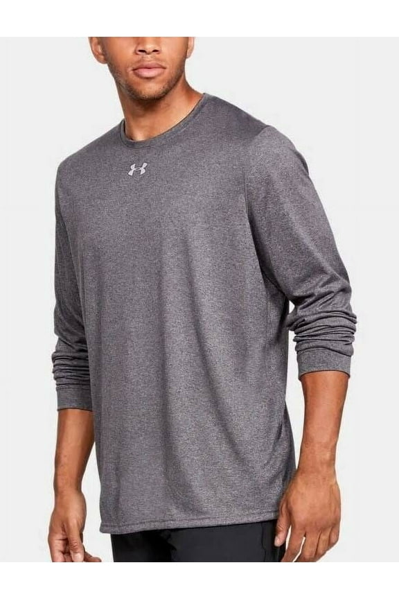Men's UA 2.0 Long Sleeve Locker Tee 1305776-090 Carbon Heather