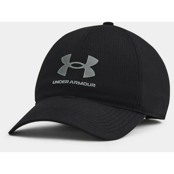 Under Armour Men's UA ArmourVent Adjustable Hat 1361528-001 Black OSFM