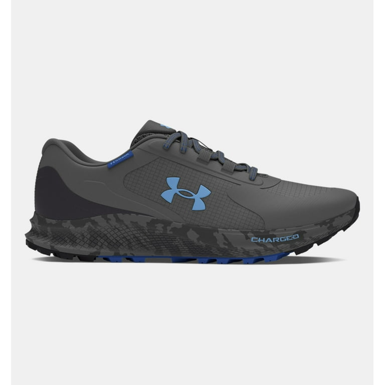 Under Armour Men s UA Bandit Trail 3 Running Shoes Castlerock Anthracite Horizon Blue 100 Color Walmart