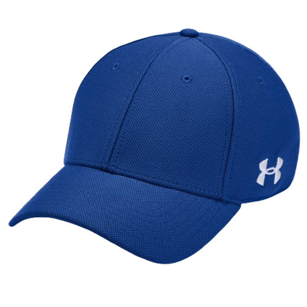 Under Armour Men s UA Blitzing Blank Stretch Fit Cap Curved Flex