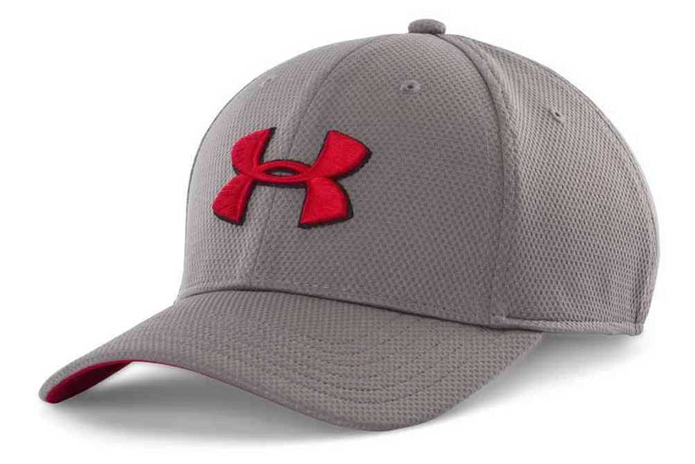 Under Armour Men's UA Blitzing II Stretch Fit Cap L/XL Black at