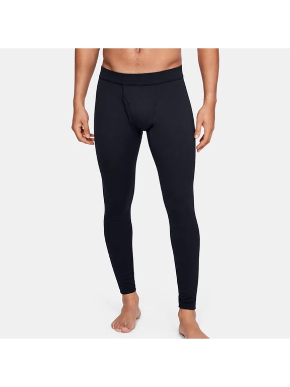 Men's UA ColdGear Base 4.0 Baselayer Fitness Active Leggings, Black, 3XL