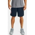 thumbnail image 1 of Under Armour Men's Freedom Tech Logo Shorts , Academy Blue (408)/Academy Blue , Large, 1 of 4