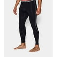 thumbnail image 1 of Under Armour Men's UA HeatGear Armour Compression Leggings 1257474 BLK/STL, 1 of 2