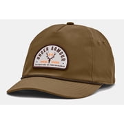 Under Armour Mens UA Hunt Snapback Cap 1386656-498 Coyote/Gridiron Brown OSFM