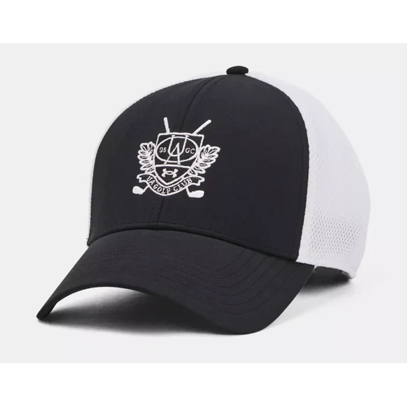 Under Armour Men's UA Iso-Chill Driver Mesh Cap 1369804-006 Black/White
