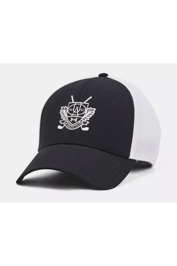 Men's UA Iso-Chill Driver Mesh Cap 1369804-006 Black/White