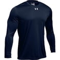 thumbnail image 1 of Under Armour Men's UA Locker 2.0 Long Sleeve Shirt (Small, Midnight Navy), 1 of 2