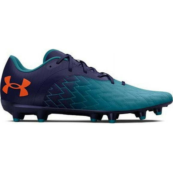 Under Armour Men's UA Magnetico Select 2.0 FG Soccer Cleats Glacier Blue/Sonar Blue/Orange Blast - 3025642-400