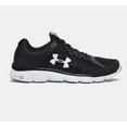 thumbnail image 1 of Under Armour Men's UA Micro G Assert 6 Running Shoes - Black/White/White 8, 1 of 5