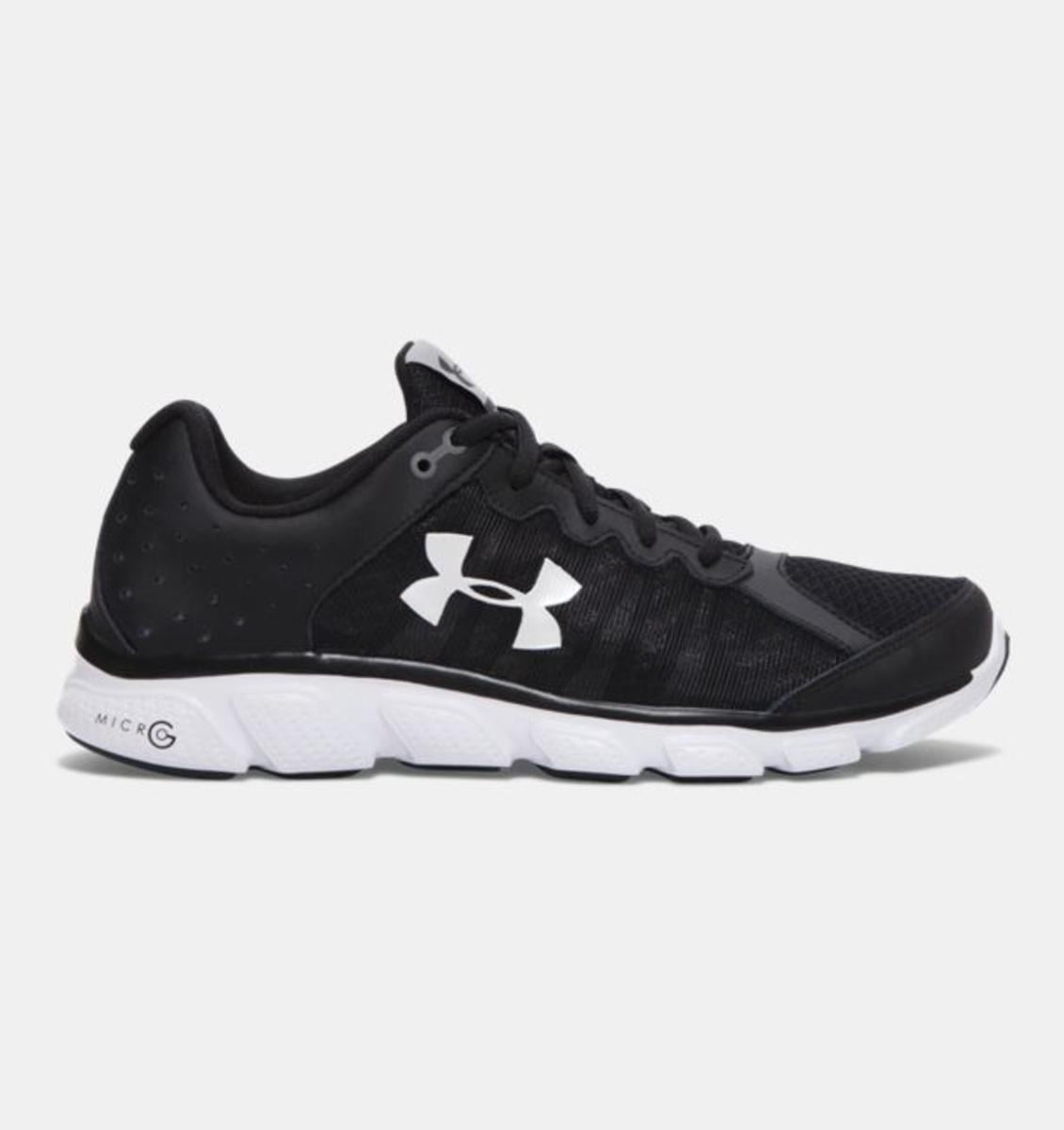 Under Armour Men s Micro G Assert 6 Running Shoes Midnight Navy