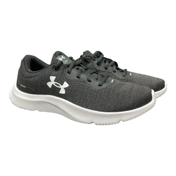 Under Armour Men's UA Mojo 2 Sportstyle Training Sneakers (Black/White, 10)