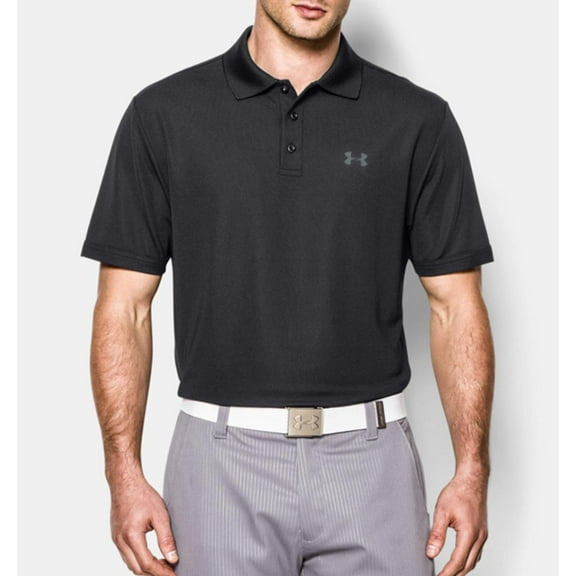 Under Armour UA Men's Performance Golf Polo Shirt 1242755 (Gray, 2XL)