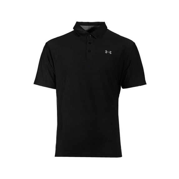 Under Armour Men's UA Playoff Polo Shirt - Black/Graphite/Graphite XXL
