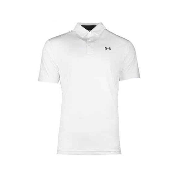 Under Armour Men's UA Playoff Polo Shirt - White/Graphite/Graphite S
