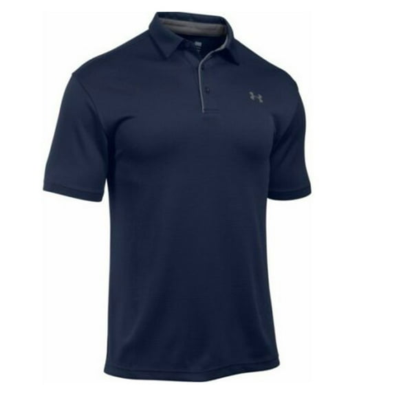 1290140 Under Armour Men's Tech Golf Polo Navy/Graphite M
