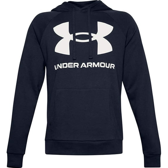 Under Armour Men's and Big Men's UA Rival Fleece Big Logo Hoodie, Sizes up to 2XL