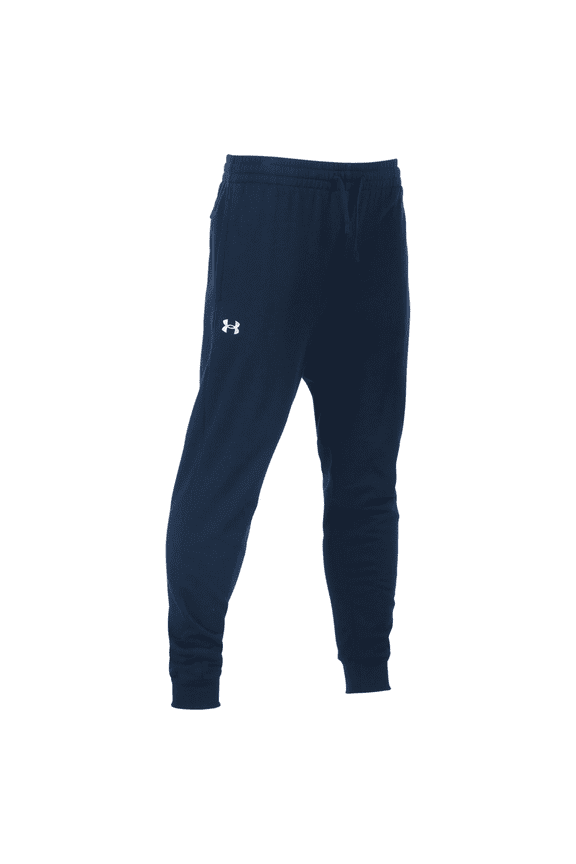 Men's UA Rival Fleece Joggers Sweatpants Navy Blue 5XL 1320740-408