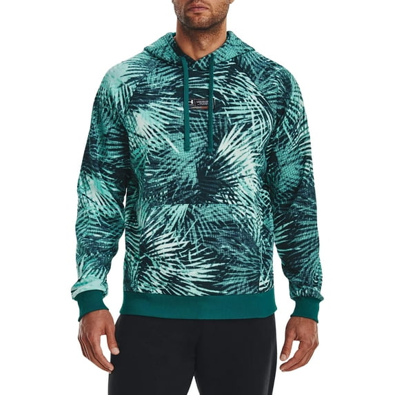 Under Armour Men's UA Rival Fleece Sport Palm Hoodie Pullover Size X-Large