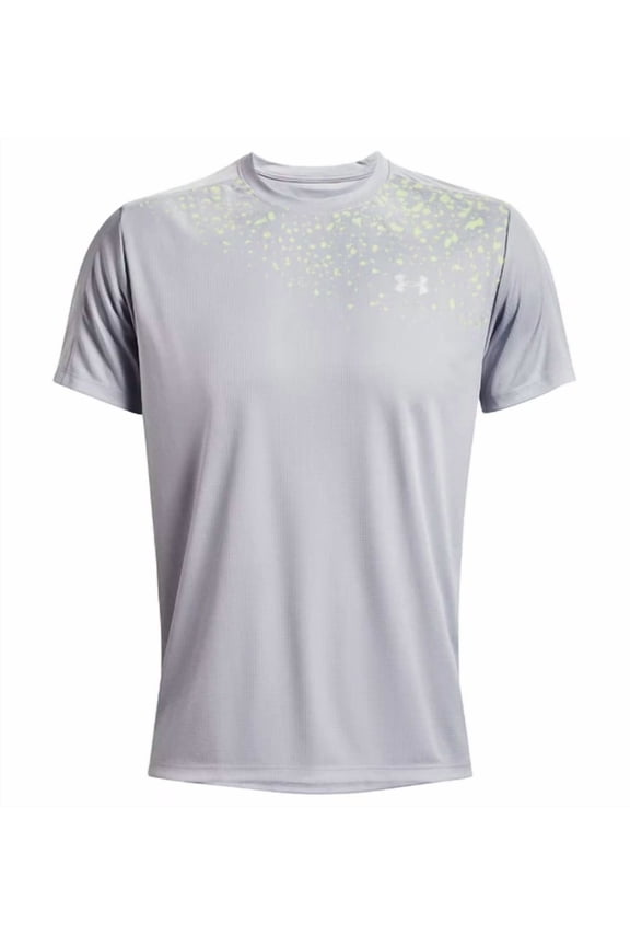 Men's UA Speed Stride T-Shirt, Light Grey 2XL