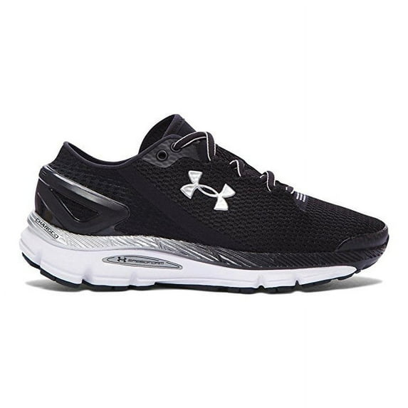 Under Armour Men's UA Speedform Gemini 2.1 Running Shoes Black/Silver/White (11.0M)