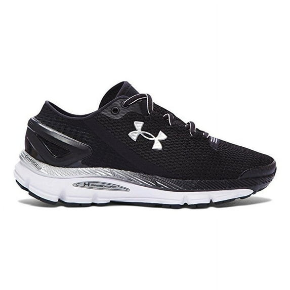 Under Armour Men's UA Speedform Gemini 2.1 Running Shoes Black/Silver/White (8.5M)