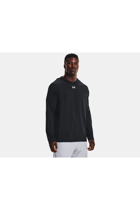 Men's UA Team Knockout Long Sleeve Hoodie 1370364-001 Black