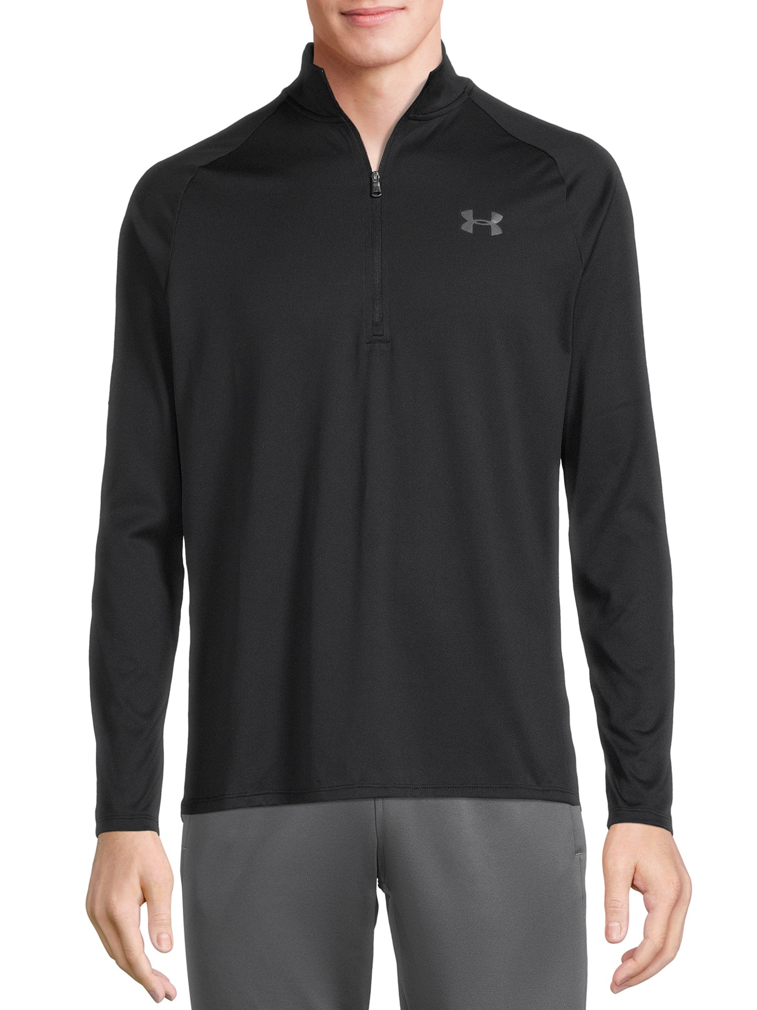 通販 激安 Men's Armour Under UA Pullover Sleeve Long Zip 1/2 Tech ウェア