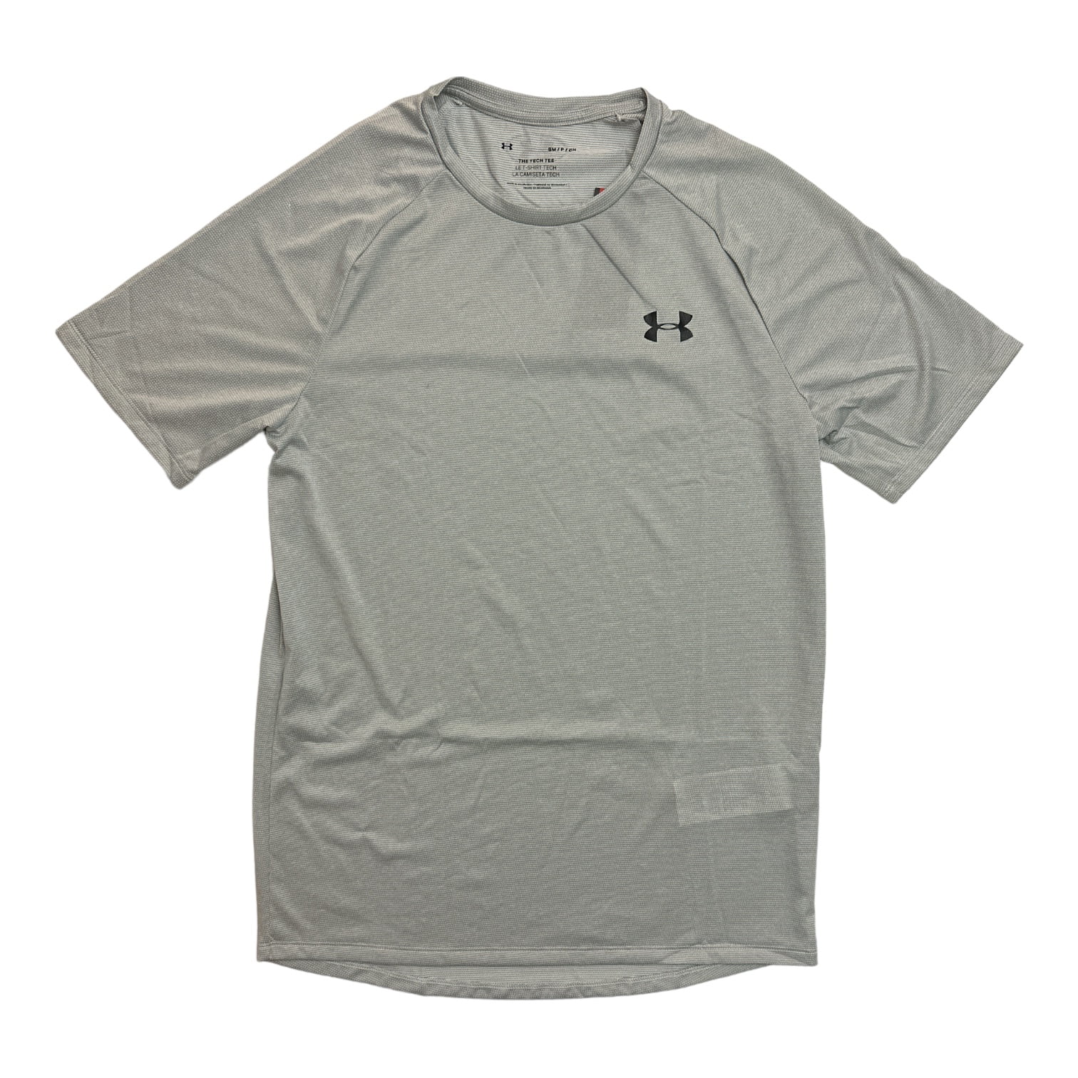Under Armour Men's UA Tech 2.0 Le Tech Short Sleeve T-Shirt (Steel Light  Heather/Black, M)