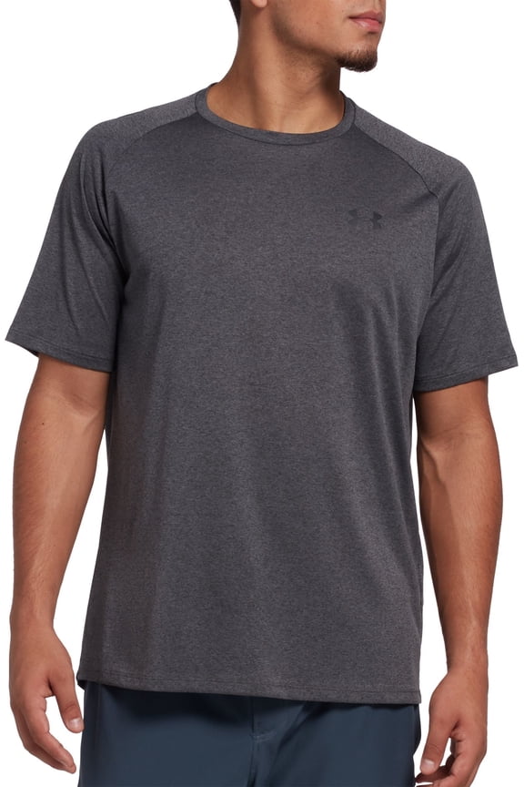 Men's UA Tech 2.0 Short Sleeve Shirt 1326413 Carbon Heather